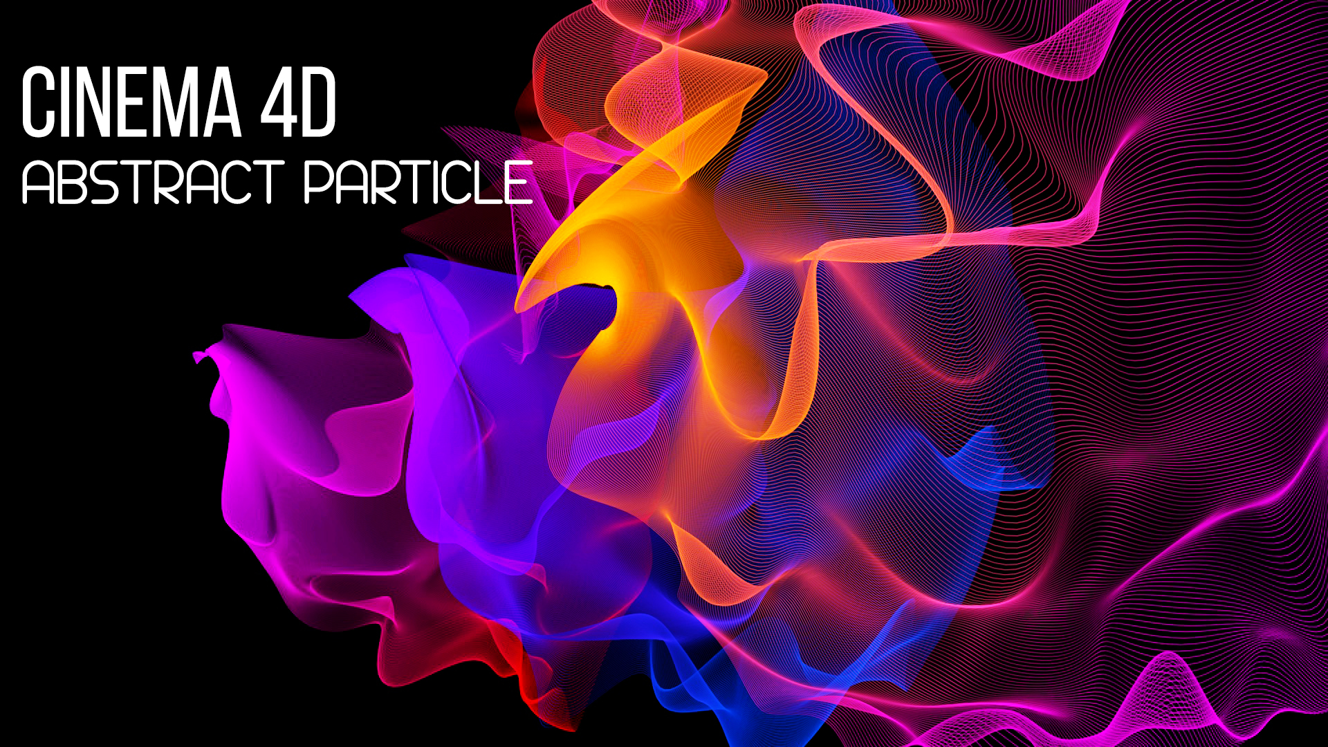 Abstract Particle Animation – Cinema 4D Tutorial