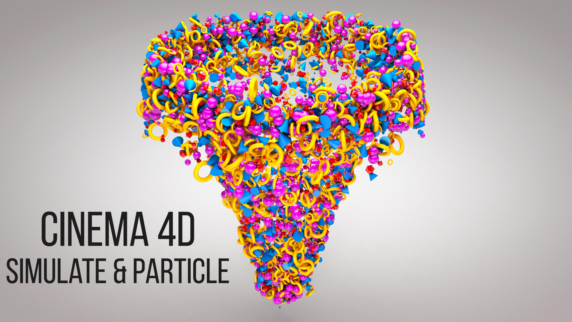 Cinema 4D Tutorial - Simulate & Particle Animation Tutorial » Fattu  Tutorials