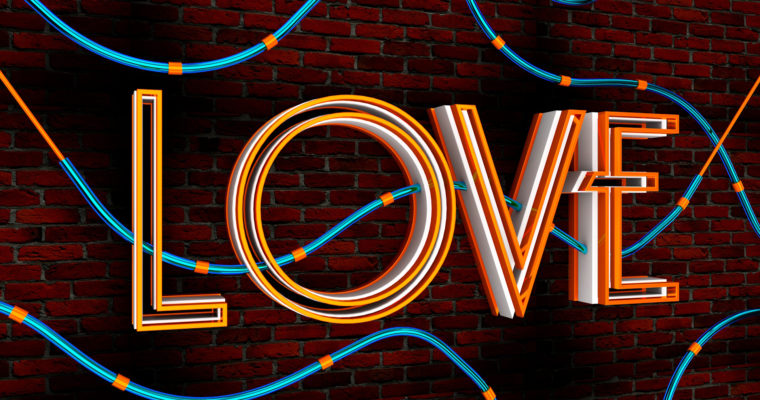 C4D Tutorial – Love Typography