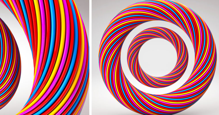 Cinema 4D Tutorial – Abstract Ring