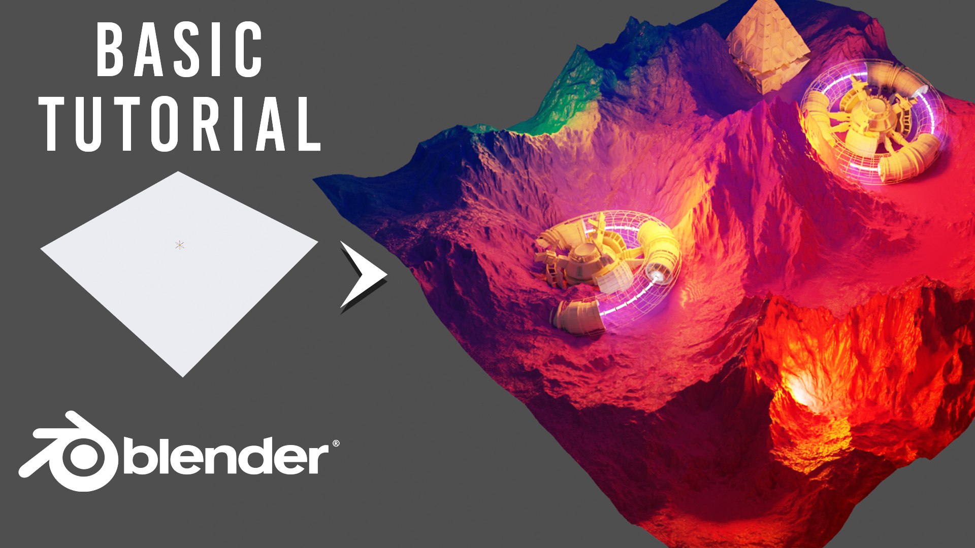 Blender Tutorial for Beginners – Epic Landscape Tutorial