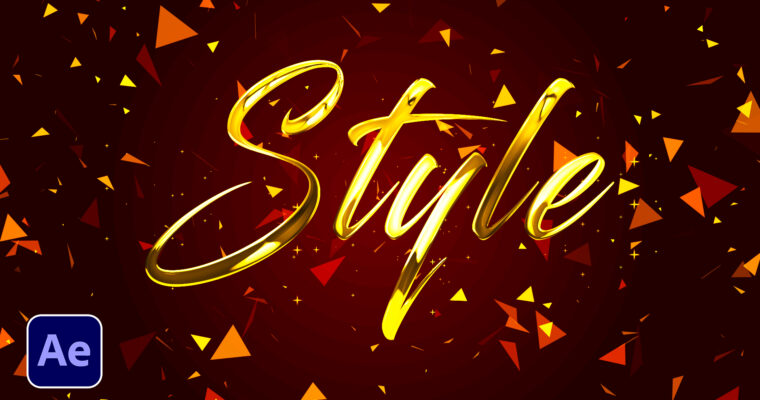 Stylish Text Animation in After Effects | After Effects Logo & Text Tutorial