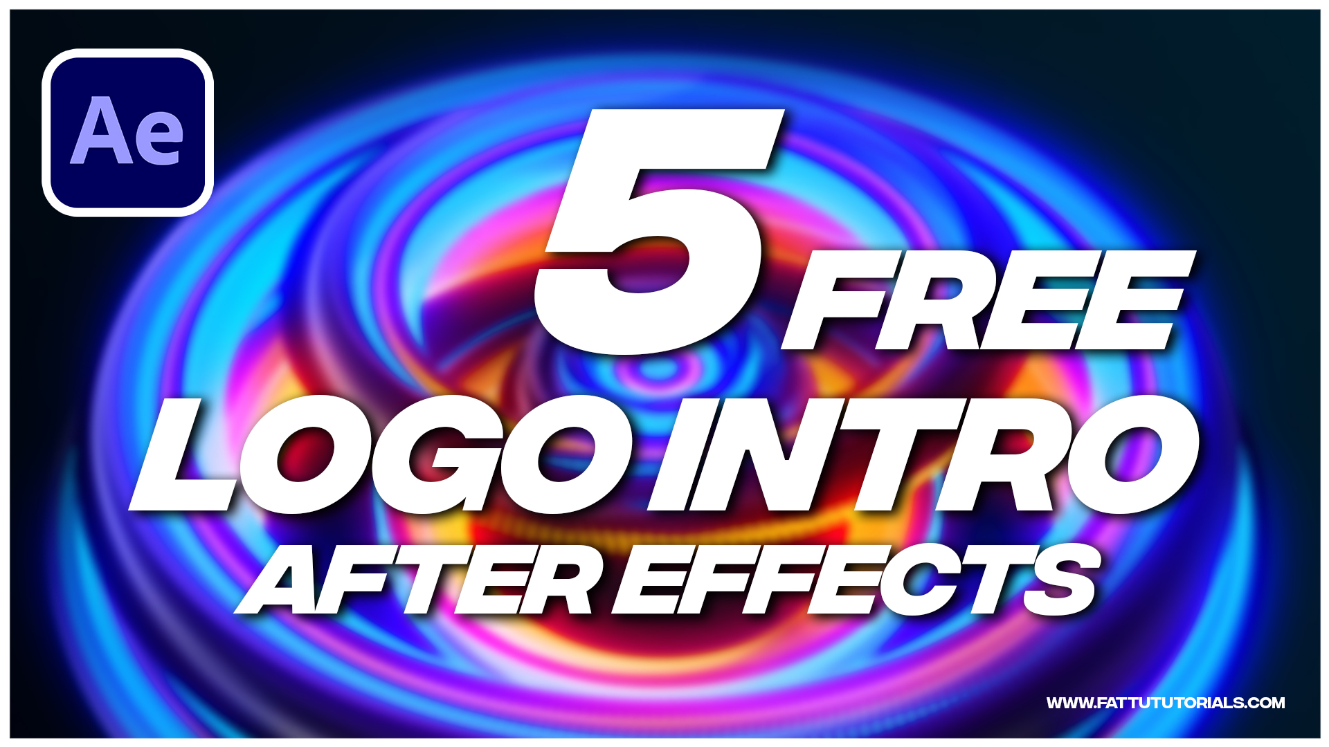5 Free Amazing Intro Logo After Effects Template After Effects
