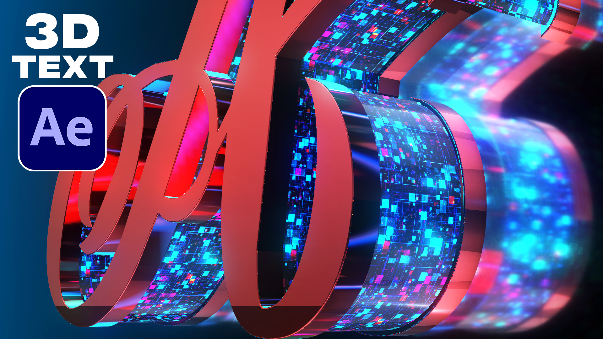 After Effects 3D Text Tutorial With Element 3D | Free Project