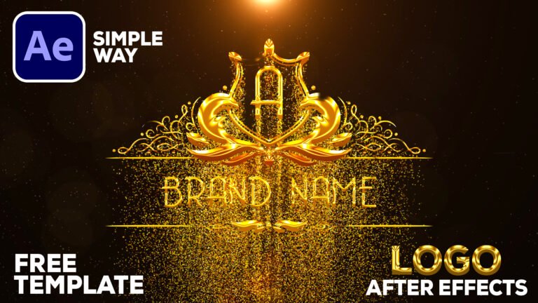 “After Effects Tutorial Particles Logo Reveal & Text Animation Using ...
