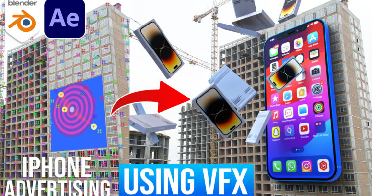 How To Make iPhone CGI Ads Using VFX in Blender